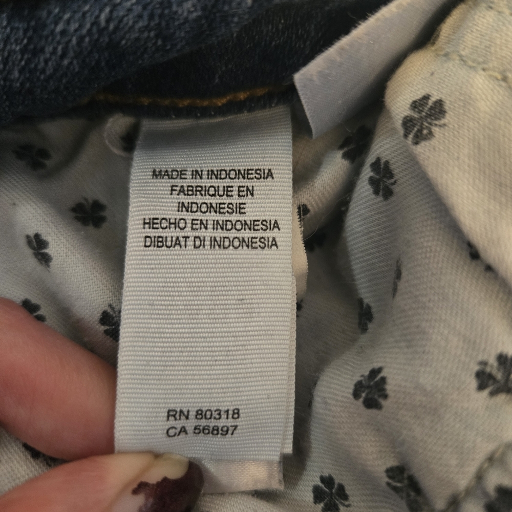 Lucky Brand Lolita Skinny Jeans Size 6 - Picture 6 of 7